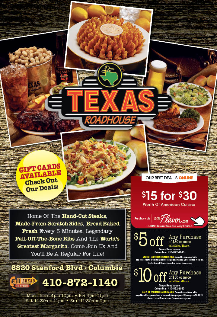 Texas Roadhouse Promo Code February 2021 TXASCE